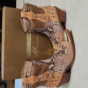 Donald J Pliner Studded Boots